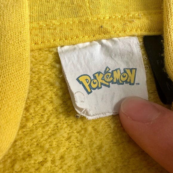 Pikachu Pokémon Jacket with Ears on hood - Picture 3 of 11